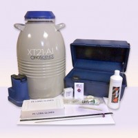 KIT INSEMINACION ARTIFICIAL CON TERMO CRIOGENICO XT 21 Y DESCONGELADOR 12 V